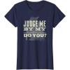 image:imageStar Wars Yoda Judge Me By My Size Do You TShirtNavy Blue