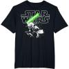 image:imageStar Wars Yoda Lightsaber Logo TShirtBlack