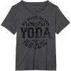 image:imageStar Wars Yoda Master 1980 Do Or Do Not TShirtDark Heather Grey