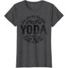 image:imageStar Wars Yoda Master 1980 Do Or Do Not TShirtDark Heather Grey