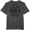 image:imageStar Wars Yoda Master 1980 Do Or Do Not TShirtDark Heather Grey