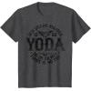 image:imageStar Wars Yoda Master 1980 Do Or Do Not TShirtDark Heather Grey