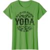 image:imageStar Wars Yoda Master 1980 Do Or Do Not TShirtGrass Green