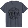 image:imageStar Wars Yoda Master 1980 Do Or Do Not TShirtHeather Blue
