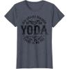 image:imageStar Wars Yoda Master 1980 Do Or Do Not TShirtHeather Blue
