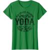 image:imageStar Wars Yoda Master 1980 Do Or Do Not TShirtKelly Green