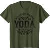 image:imageStar Wars Yoda Master 1980 Do Or Do Not TShirtOlive Green