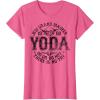 image:imageStar Wars Yoda Master 1980 Do Or Do Not TShirtPink Heather
