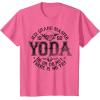 image:imageStar Wars Yoda Master 1980 Do Or Do Not TShirtPink Heather