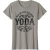 image:imageStar Wars Yoda Master 1980 Do Or Do Not TShirtSlate Grey