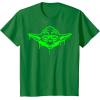 image:imageStar Wars Yoda Neon Tonal Green Oozing Face Drip TShirt TShirtKelly Green