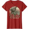 image:imageStar Wars Yoda One For Me Retro Graphic TShirt TShirtCranberry Red