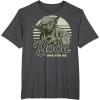 image:imageStar Wars Yoda One For Me Retro Graphic TShirt TShirtDark Heather Grey