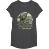 image:imageStar Wars Yoda One For Me Retro Graphic TShirt TShirtDark Heather Grey