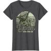 image:imageStar Wars Yoda One For Me Retro Graphic TShirt TShirtDark Heather Grey