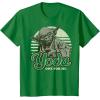image:imageStar Wars Yoda One For Me Retro Graphic TShirt TShirtKelly Green
