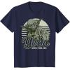 image:imageStar Wars Yoda One For Me Retro Graphic TShirt TShirtNavy Blue