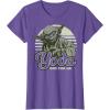 image:imageStar Wars Yoda One For Me Retro Graphic TShirt TShirtPurple Heather