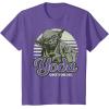 image:imageStar Wars Yoda One For Me Retro Graphic TShirt TShirtPurple Heather
