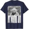 image:imageStar Wars Yoda Poster Words Of Wisdom Graphic TShirtNavy Blue