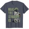 image:imageStar Wars Yoda Real The Struggle Is Graphic TShirt TShirtHeather Blue