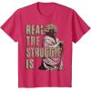 image:imageStar Wars Yoda Real The Struggle Is Graphic TShirt TShirtRed Heather