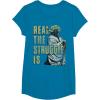 image:imageStar Wars Yoda Real The Struggle Is Graphic TShirt TShirtSapphire Blue