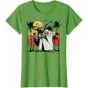 image:imageStar Wars Yoda Retro Striped Vintage Sunset Beach TShirt TShirtGrass Green