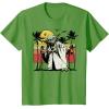 image:imageStar Wars Yoda Retro Striped Vintage Sunset Beach TShirt TShirtGrass Green