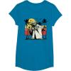 image:imageStar Wars Yoda Retro Striped Vintage Sunset Beach TShirt TShirtSapphire Blue