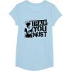 image:imageStar Wars Yoda Train You Must Active Graphic TShirt TShirtBaby Blue