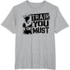 image:imageStar Wars Yoda Train You Must Active Graphic TShirt TShirtHeather Grey