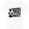 image:imageStar Wars Yoda Train You Must Active Graphic TShirt TShirtWhite