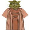 image:imageSTAR WARS Hooded Matching Family Cosplay TShirt Toddler to Adult Sizes 4T  2XLBrown  Green  Yoda