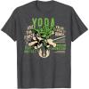 image:imageStar Wars Clone Wars Yoda Jedi Master Portrait TShirtDark Heather Grey