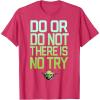 image:imageStar Wars Do Or Do Not There Is No Try Yoda TShirt C2 TShirtRed Heather