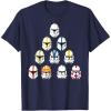image:imageStar Wars Imperial Stormtroopers Helmet Pyramid TShirt TShirtNavy Blue