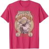 image:imageStar Wars Master Yoda Seventies Retro Poster TShirtRed Heather