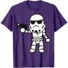 image:imageStar Wars Stormtrooper Cute ChibiKawaii Graphic TShirt TShirtPurple