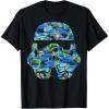 image:imageStar Wars Stormtrooper Hawaiian Print Helmet Graphic TShirt TShirtBlack