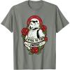 image:imageStar Wars Stormtrooper Loyal to the Empire Tattoo TShirtOlive Heather