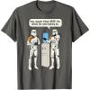 image:imageStar Wars Stormtroopers Water Cooler Chat TShirtAsphalt Grey
