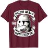 image:imageStar Wars The Clone Wars Stormtrooper Banners TShirtBurgundy