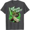 image:imageStar Wars The Clone Wars Yoda Size Matters Not TShirtDark Heather Grey