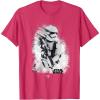 image:imageStar Wars The Force Awakens Splatter Stormtrooper TShirtRed Heather