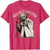 image:imageStar Wars Yoda Best Dad Ever Graphic TShirt C1 TShirtRed Heather