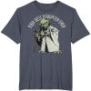 image:imageStar Wars Yoda Best Daughter Ever Portrait TShirtHeather Blue