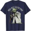 image:imageStar Wars Yoda Best Sister Ever Portrait TShirtNavy Blue