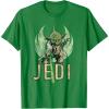 image:imageStar Wars Yoda Jedi Lightsaber TShirt TShirtKelly Green