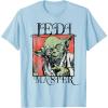 image:imageStar Wars Yoda Jedi Master Retro TShirt TShirtBaby Blue